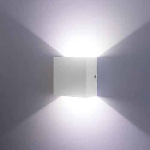COB LED Wall Lamp 2*COB LED Easy to Install Night Lighting for Hotels/Bedroom Indoor Decorative Lighting Wall Light