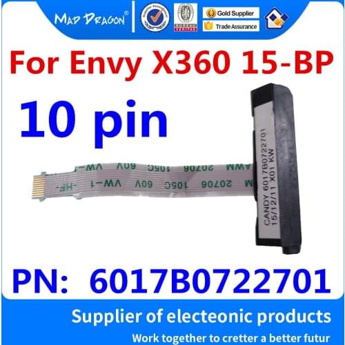 HDD Connector Flex Cable SATA Hard Drive SSD Adapter wire For HP Envy X360 15-BP 15-BP010CA 15-BP018CA 15-BP023CA 6017B0722701