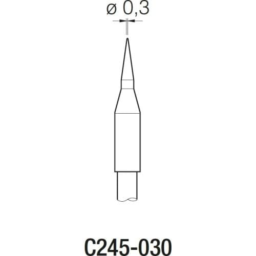 Cartridge C245-030 JBC lead free soldering tips for soldering station