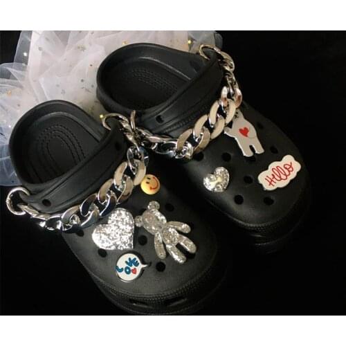 Bundle Fashion Croc Charms Designer Punk High Quality Clogs Shoe Decorations All-match Trend Charms for Crocs DIY New Arrivals