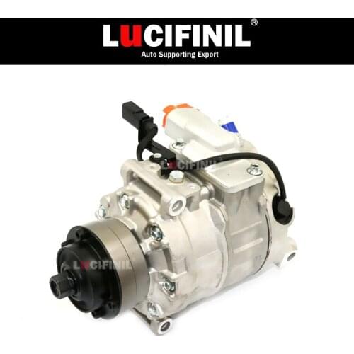 LuCIFINIL VW Touareg A4 A6 A8 Q7 4.2L A/C Compressor Pump Air Conditoner Compressor With Clutch Pulley Assembly 4Z7260805D