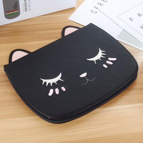 Cute Cat Leather Case for iPad Mini 5 Case 2019 5th Generation Trifold Stand Smart Cover for iPad Mini 5 7.9inch Protective Case