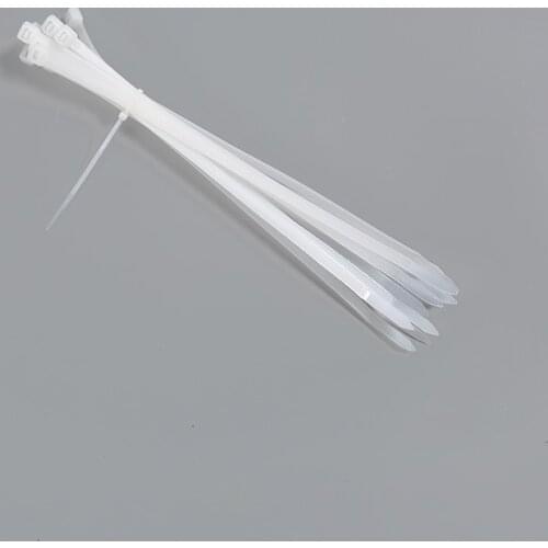 10x250 nylon cable zip ties white cord wrap wire strap,plastic wire zip tie loop