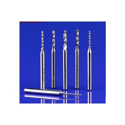 NEW 10PCS PCB Drill bit tungsten alloy 1.05/1.1/1.15/1.2/1.25/1.3/1.35/1.4/1.45/1.5 mm circuit boards CNC Drill Bits