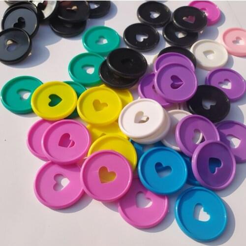 35MM Mushroom Hole Notebook Loose-leaf Binding Planner Discs Plastic Binding Rings Notebook School Office Supplies