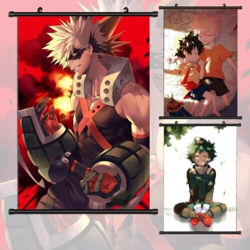 Anime My Hero Academia Poster Wall Art Home Decor High Quality Tarpaulin Scroll Painting Artwork Living Room Decoration