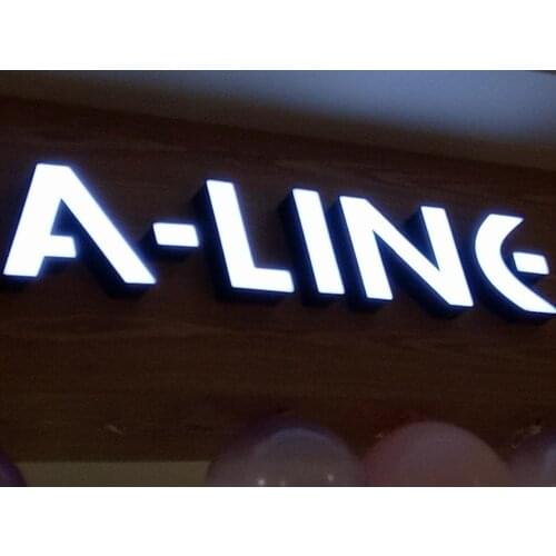 Long life use advertising sign outdoor led sign letter 3d channel letter sign