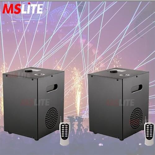 2pcs Cold Fireworks Stage Fountain Safe Fireworks Cold Sparklers Machine For Wedding and party use