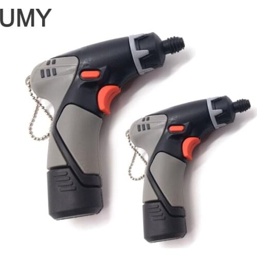 USB Flash Drive Memory Stick Pendrive 4GB 8GB 16GB 32GB 64GB Cartoon Electric Drill USB Disk Personalizado gift Pen Drive