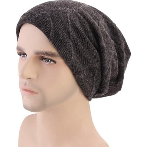 2020 Winter Mens Hat Outdoor Ski Caps Warm male Casual Beanies Hat Unisex Hip Hop Skulies bonnet cap