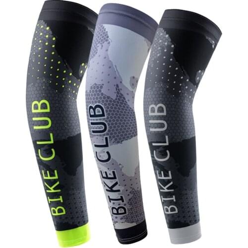 1pc Sun UV Protection Arm Sleeve Basketball Volleyball Arm Warmer Cycling Compression Sleeves Ice Silk Breathable Arm Cover