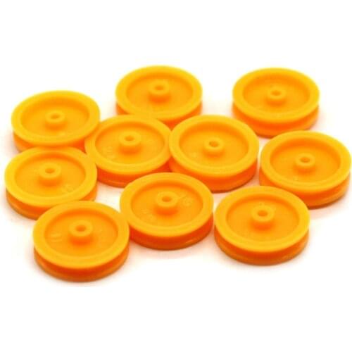 10PCS 2*17mm Pulley 17*4*1.9 Pulley Diy Motor Wheel
