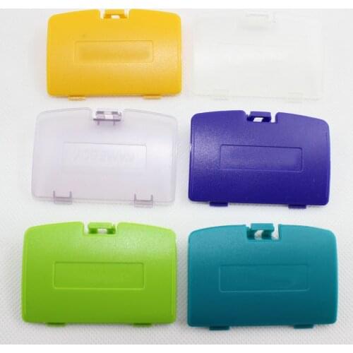10 pcs Replacement part Battery door for Game boy Color GBC battery pack back cover shell