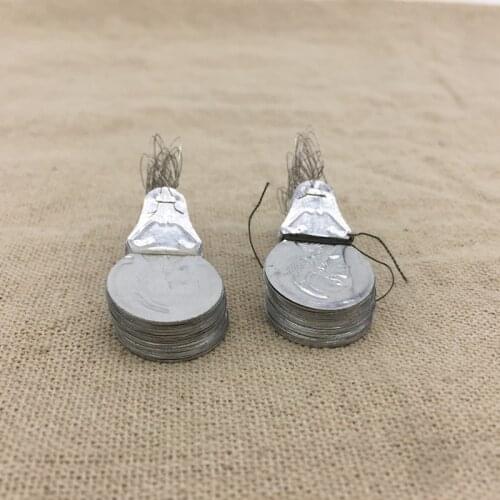 100x Silver Tone DIY Bow Wire Needle Threader Stitch Insertion Hand Machine Sewing Tool