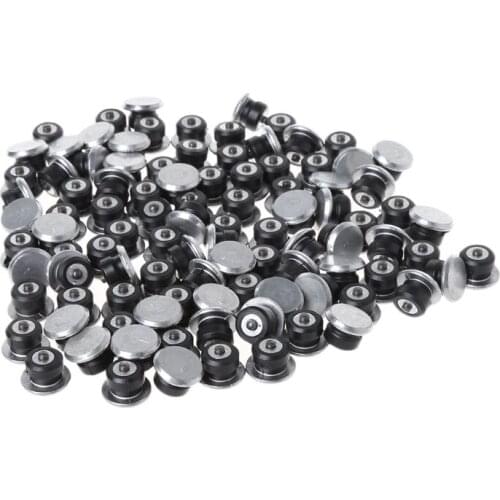 100pcs Car Tire Anti-slip Sleeve Studs Screws Cleats Spikes Wheel Winter Protection