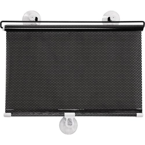 40x60cm Retractable Car Auto Side Window Sun Shade Curtain Windshield Sunshade Shield Cover Mesh Solar Protect Front Windshield