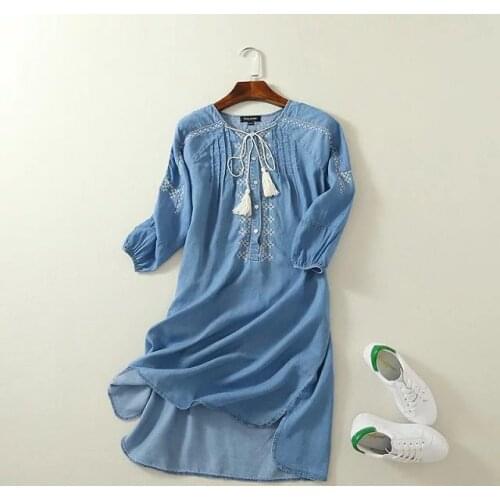 Джинсовые летние платья Adorebeauty China At AliExpress