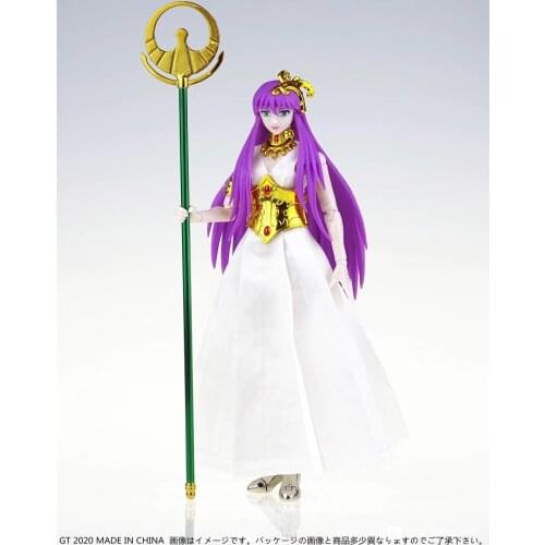 Free shipping Greattoys GT Saint Cloth Goddess Athena Throne Form Saint Seiya Action Fgure Myth Casual Suit high quality