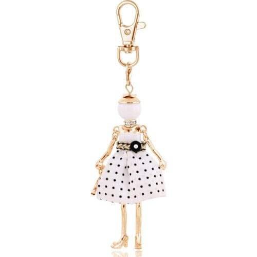 Key Chain Fashion Women Pendant Cute Jewelry Wholesale Hot Sale Charm Lady Trendy Bag Keychain For Girl New Arrival