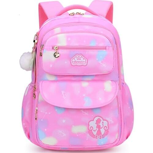 New Children School Bags For Girls Oxford Waterproof School Backpack Satchel Kids Princess School bags School Supplies Mochila