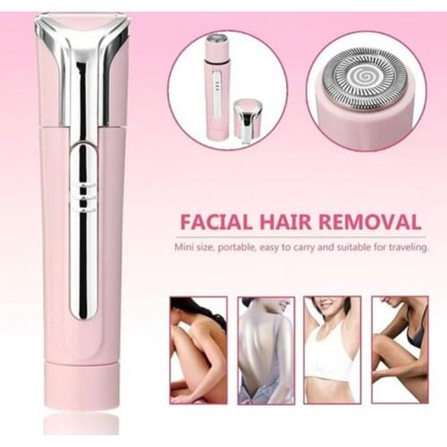 Electric Eyebrow Trimmer Makeup Painless Eye Brow Epilator Women Shaver Razors Mini Portable Facial Hair Remover Hair Trimmer