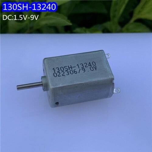 FF-130SH-13240 DC motor 3V 5V 6V 9V 10000RPM High Flat Mute 20mm Electric Motor DIY Toy