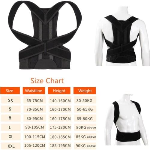 FIRECLUB 2Pcs Adjustable Sport Adults Back Waist Belt For Home Daily Use Shoulder Back Support Vest Waist Trainer