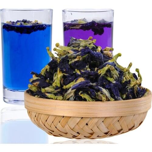 Simulation Kitchen Toy Thailand Blue Butterfly 20g 100g Clitoria Ternatea Blue Butterfly Thai Butterfly Pea Tea Vitamin A Toy