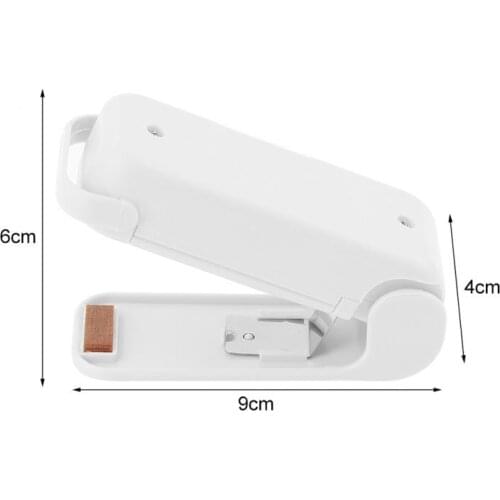 Kitchen Organizer Tools Portable Mini Sealing Machine for Kitchen Storage Plastic Bag Sealer Food Storage Sealing Bag Clips 2021