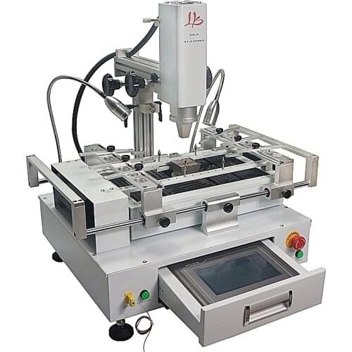 LY-R690 BGA rework station 3 zones hot air touch screen with laser point free tax to RU