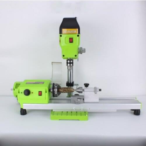 Mini simple lathe, mini lathe, precision high-speed bench drill, bead lathe