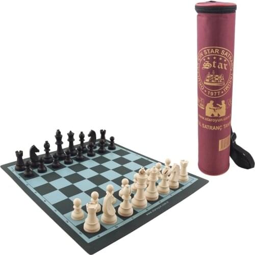 Outdoor Chess Set Pieces Travel Tournament Gift Family Game Vinyl Chessboard Entertainment Kids Beginner Large Small Chess Toy