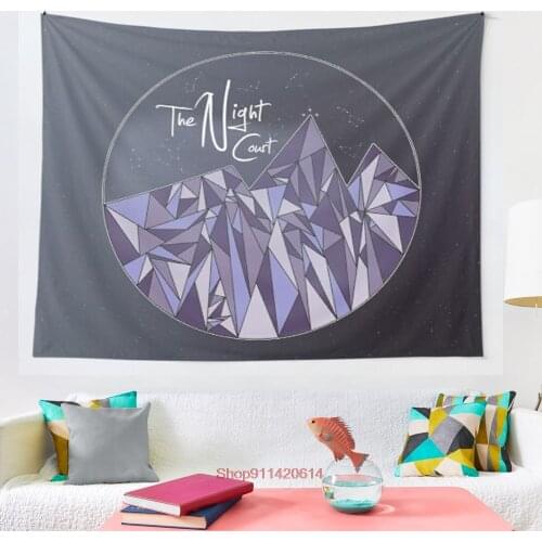 The Night Court tapestry Cover Beach Towel Picnic Yoga Mat Home Decoration Wall Hanging