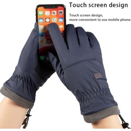 Outdoor Hiking Camping Skiing Gloves Touch Screen Gloves For Sports Men Women Winter Warm Climbing Gloves
