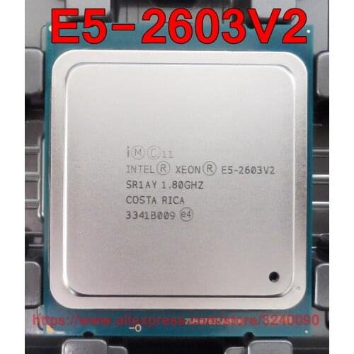 Intel Xeon CPU processor E5-2603V2 1.80GHz 4-Cores 10M LGA2011 E5 2603V2 free shipping speedy ship out E5-2603 V2 E5 2603 V2