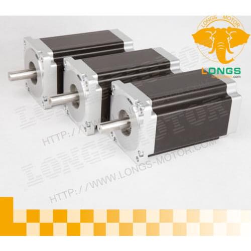 Ship to RU 3pcs Nema23 stepper motor 425oz-in 23HS9430 DC MOTOR CE ISO ROHS CNC ROUTER LONGS MOTOR