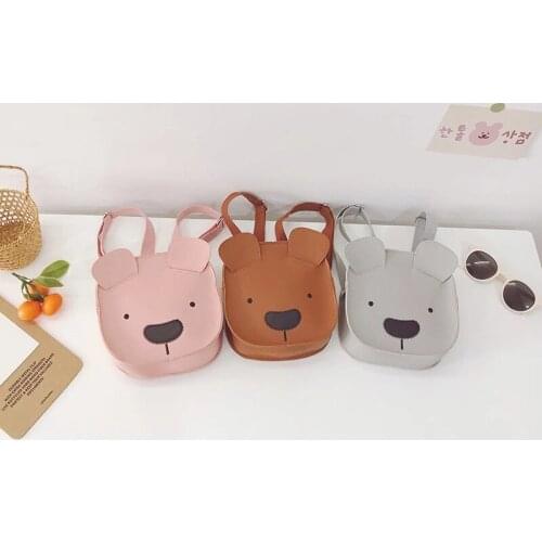 Cute Toddler Baby Messenger Bag Children Kids Girls Princess Shoulder Bag Handbag PU Bag Children Backpack Shoulder Bag