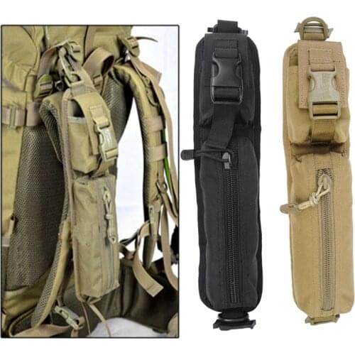 Tactical Shoulder Strap Sundries Bags for Backpack Accessory Pack Key Flashlight Pouch Molle Outdoor Camping EDC Kits Tools Bag