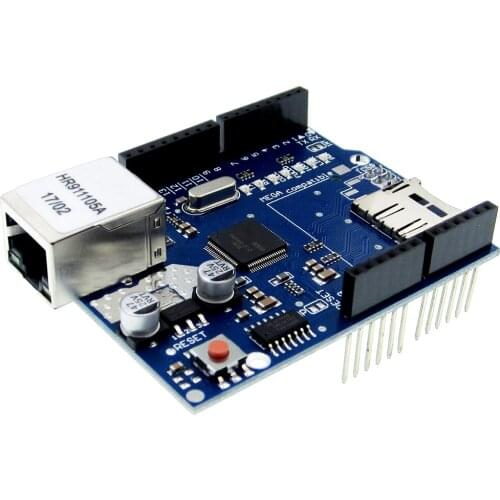 1PCS UNO Shield Ethernet Shield W5100 R3 UNO Mega 2560 1280 328 UNR R3 only W5100 Development board