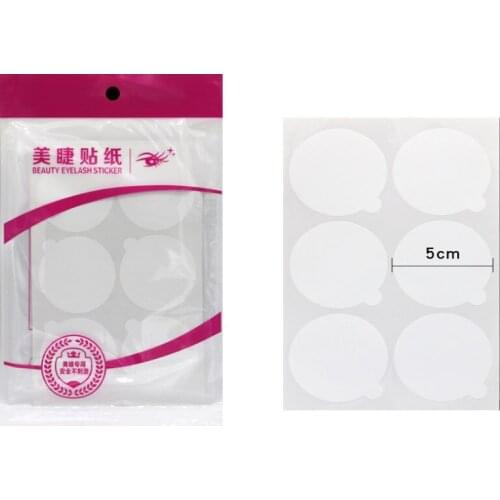 100 pairs Wholesale Paper Patches Eyelash Under Eye Pads Lash Eyelash Extension Paper Patches Eye Tips Sticker Wraps