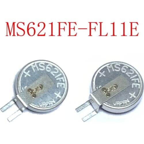 2PCS MS621FE-FL11E Seiko MS621FE ML621-TZ1 5.5mAh Rechargeable 3V Back up Battery