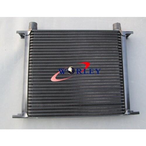 30 ROW OIL COOLER 7" ELECTRIC FAN JZA80/MA70/MR2/JZX90/CELICA GT4/HZJ/HDJ/FJ/BJ