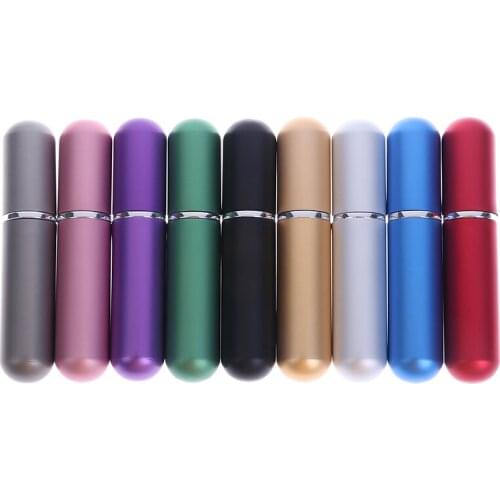 5ML Empty Glass Refillable Pocket Portable Trave Small Mini Perfume Packaging Mist Spray Bottle Dispenser Atomizer