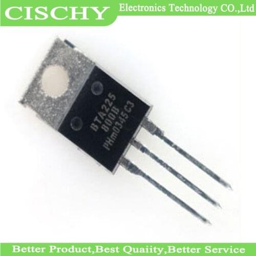 5pcs/lot BTA225-800B BTA225 TO-220 In Stock