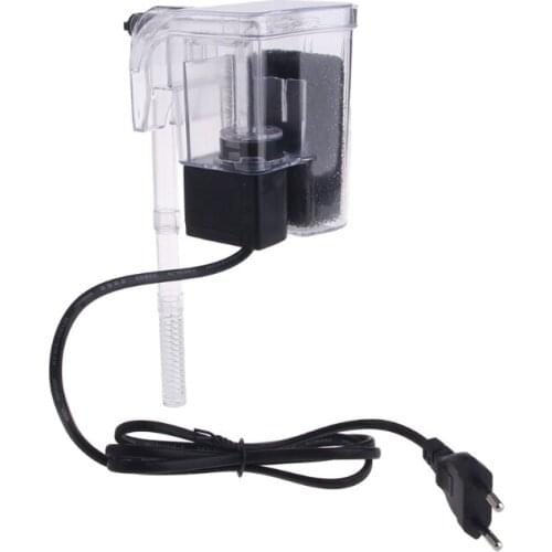 Aquarium Fish Tank External Oxygen Pump Water Filter EU Plug