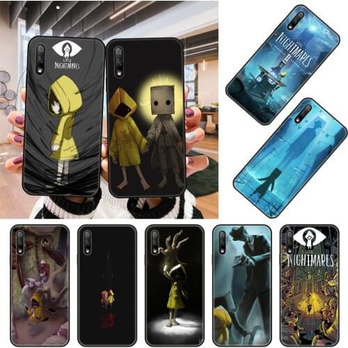 Phone Case For Huawei Honor 9X 9 9A 10 20 8X 8A 8S 7X 7A i 6A Pro Play Lite Black Cover Prime Soft Bumper Game Nightmares