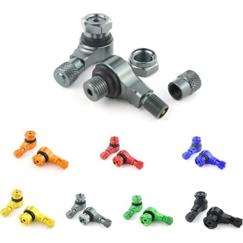 For BMW S1000RR S1000R S1000XR HP4 R1200RS G310R Motorcycle 2 PCS Aluminium Tire Tyre Valve Stems Tubeless Valves 11.3 mm