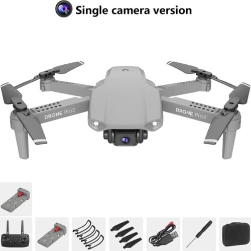 E99 Pro2 RC Mini Drone 4K FPV 1080P 720P Dual Camera Remote Control Quadcopter Aerial Photography Drones Foldable Dron Toys