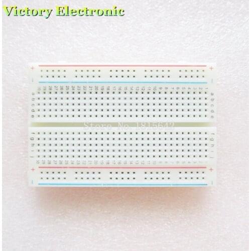 Quality Mini Bread Board / Breadboard 8.5CM x 5.5CM 400 Holes DIY