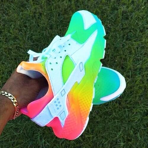 Women Shoes Outdoor Leisure Sneakers Multicolor Round Head Comfortable Running Sport Light and Summer Tenis Feminino Shoes